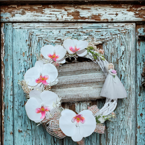 Kapı Süsü 2 Dekoratif Çiçek